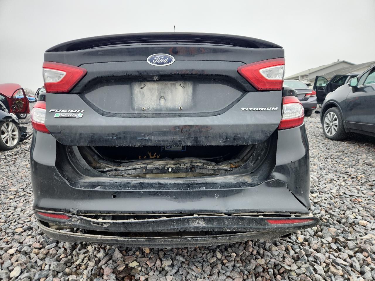 2015 Ford Fusion Titanium Phev VIN: 3FA6P0SU3FR157817 Lot: 93055085