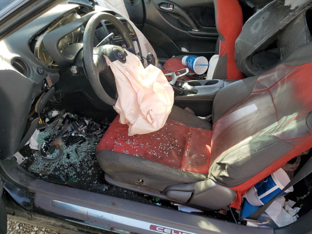 2001 Toyota Celica Gt VIN: JTDDR32TX10095605 Lot: 91929225