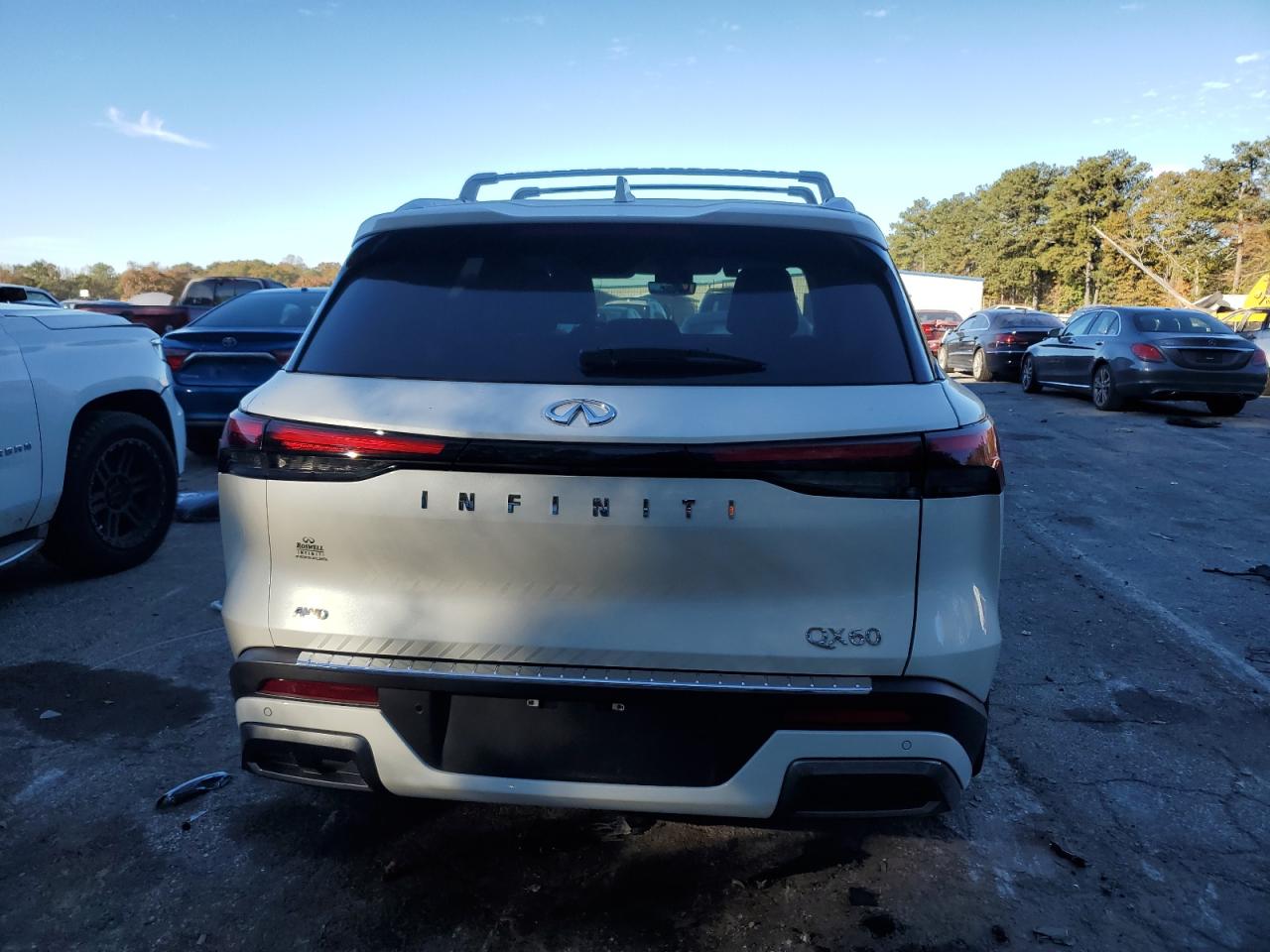 2024 Infiniti Qx60 Sensory VIN: 5N1DL1GS9RC357044 Lot: 92847145