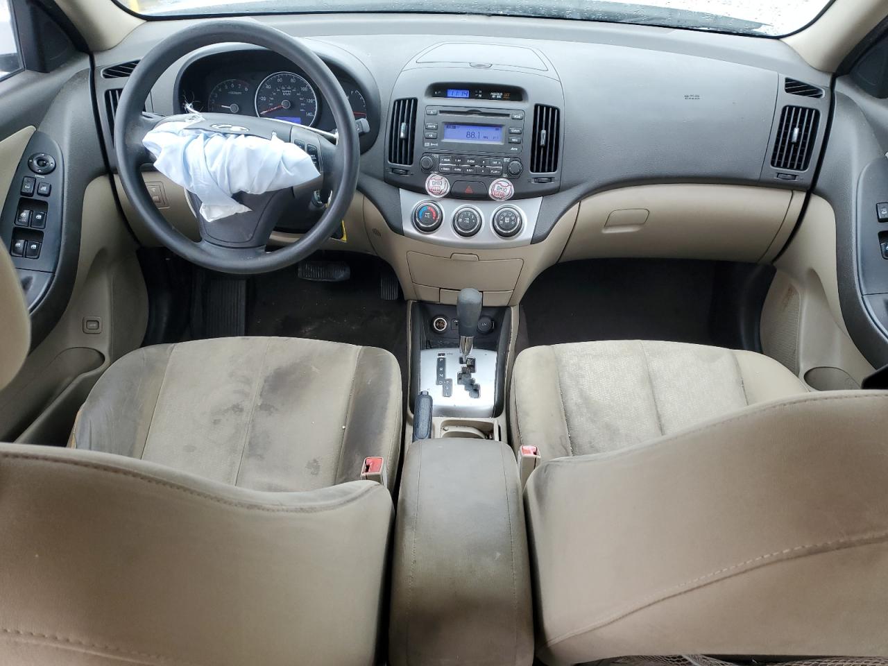 2010 Hyundai Elantra Blue VIN: KMHDU4AD8AU105079 Lot: 92193515