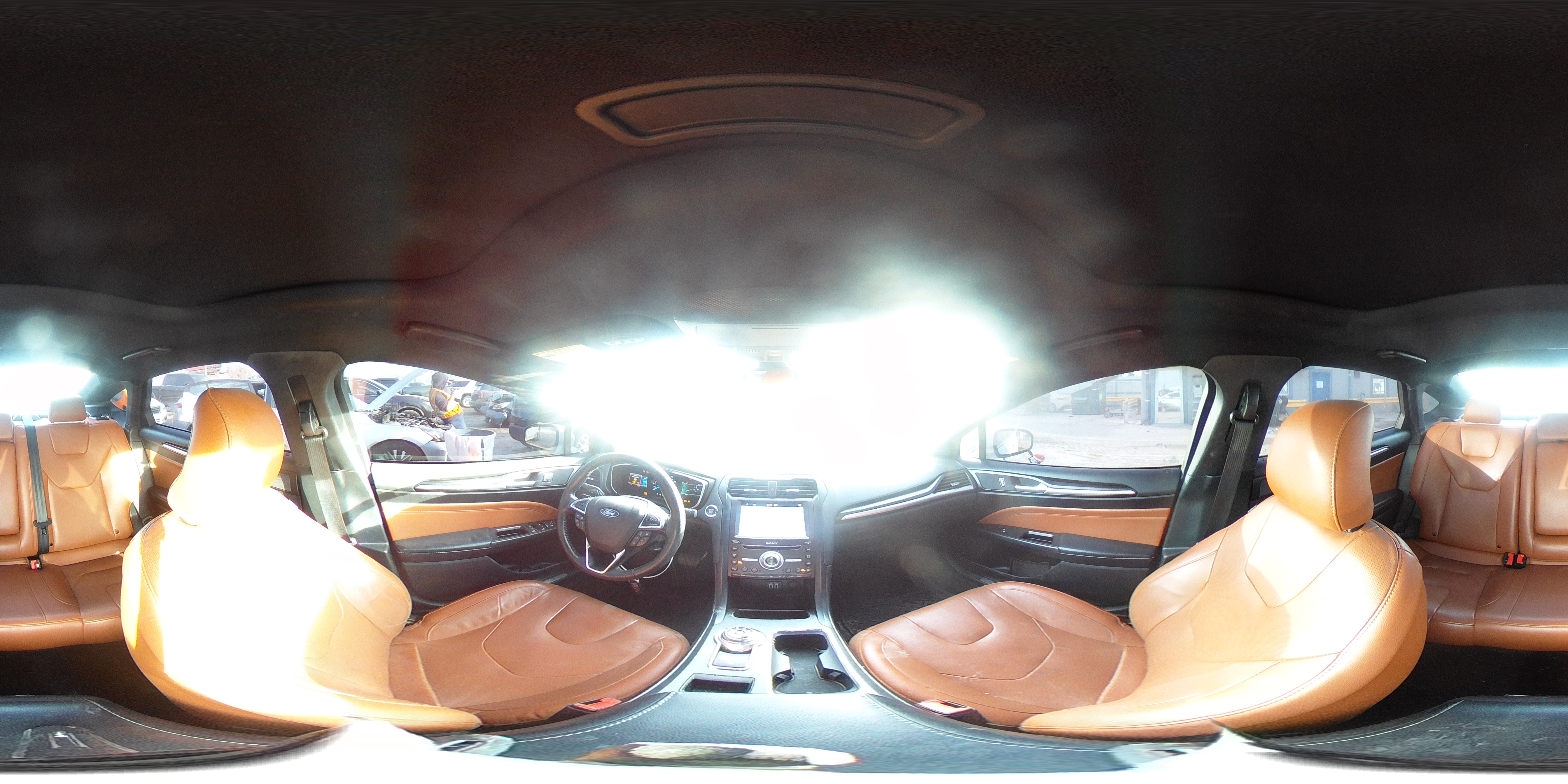 2019 Ford Fusion Titanium VIN: 3FA6P0D93KR242921 Lot: 91419735