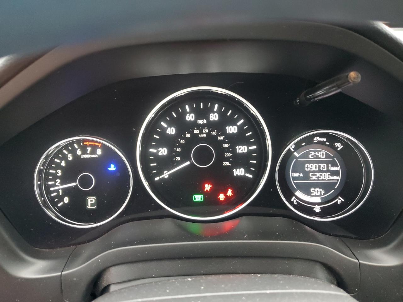 2016 Honda Hr-V Lx VIN: 3CZRU5H39GM743572 Lot: 93586585