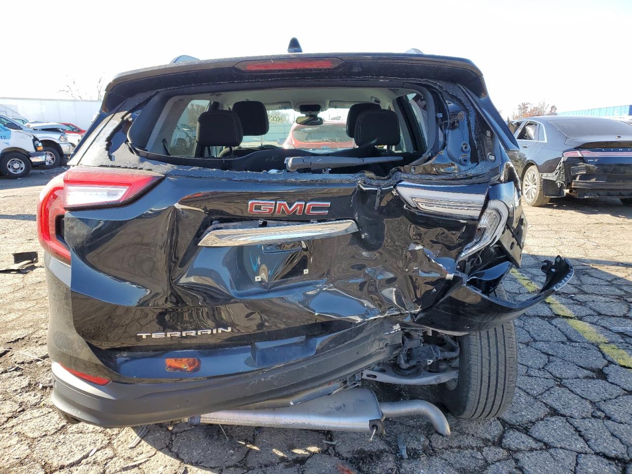 2022 GMC Terrain Sle VIN: 3GKALMEV4NL182176 Lot: 92219695