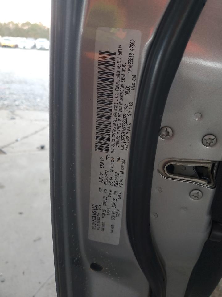 2019 Ram 1500 Classic Tradesman VIN: 1C6RR7KT0KS623372 Lot: 92348975