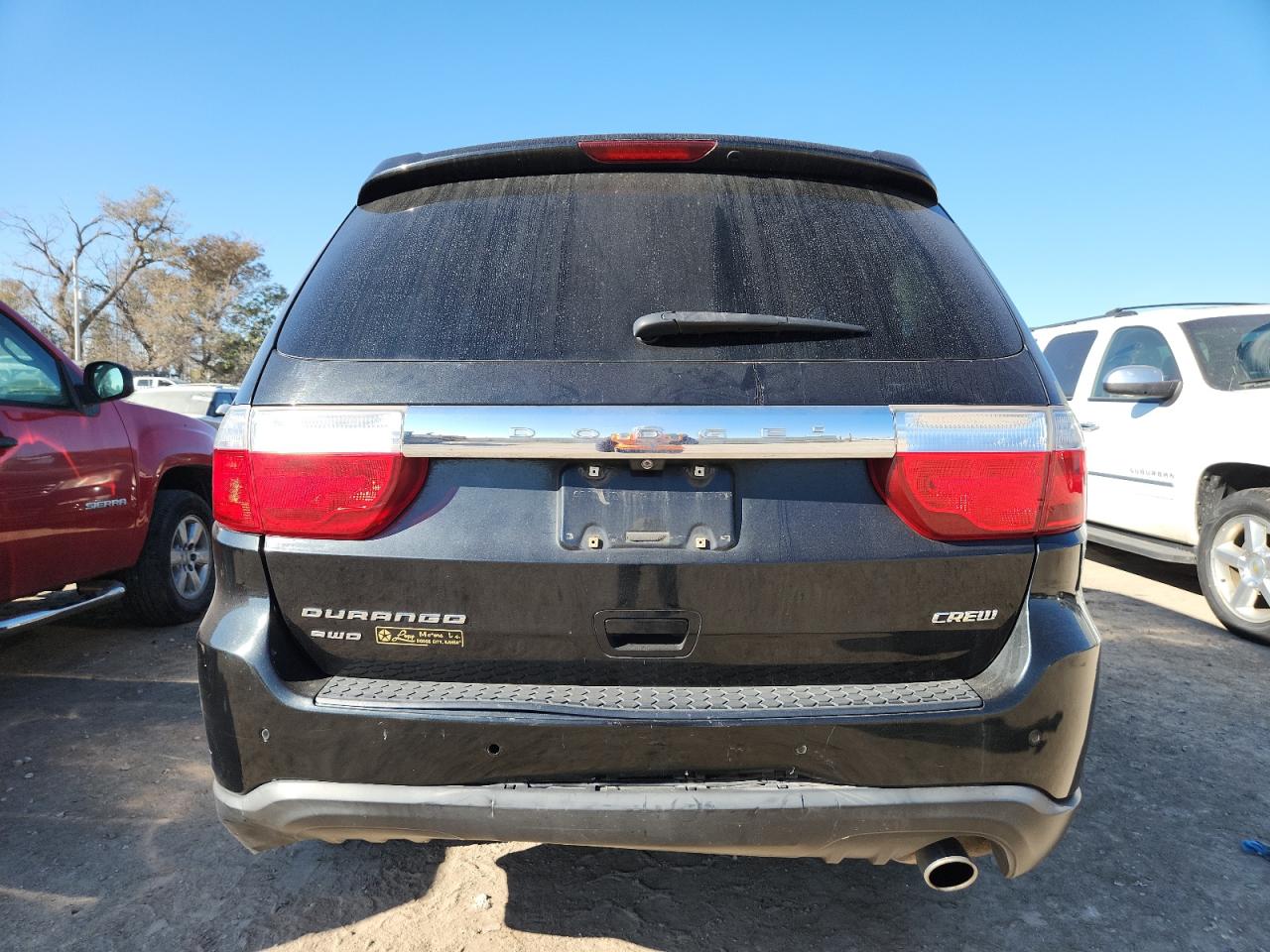 2012 Dodge Durango Crew VIN: 1C4RDJDG6CC163473 Lot: 92741085