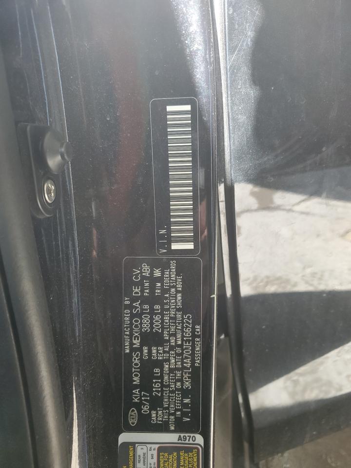 2018 Kia Forte Lx VIN: 3KPFL4A70JE166225 Lot: 92808825