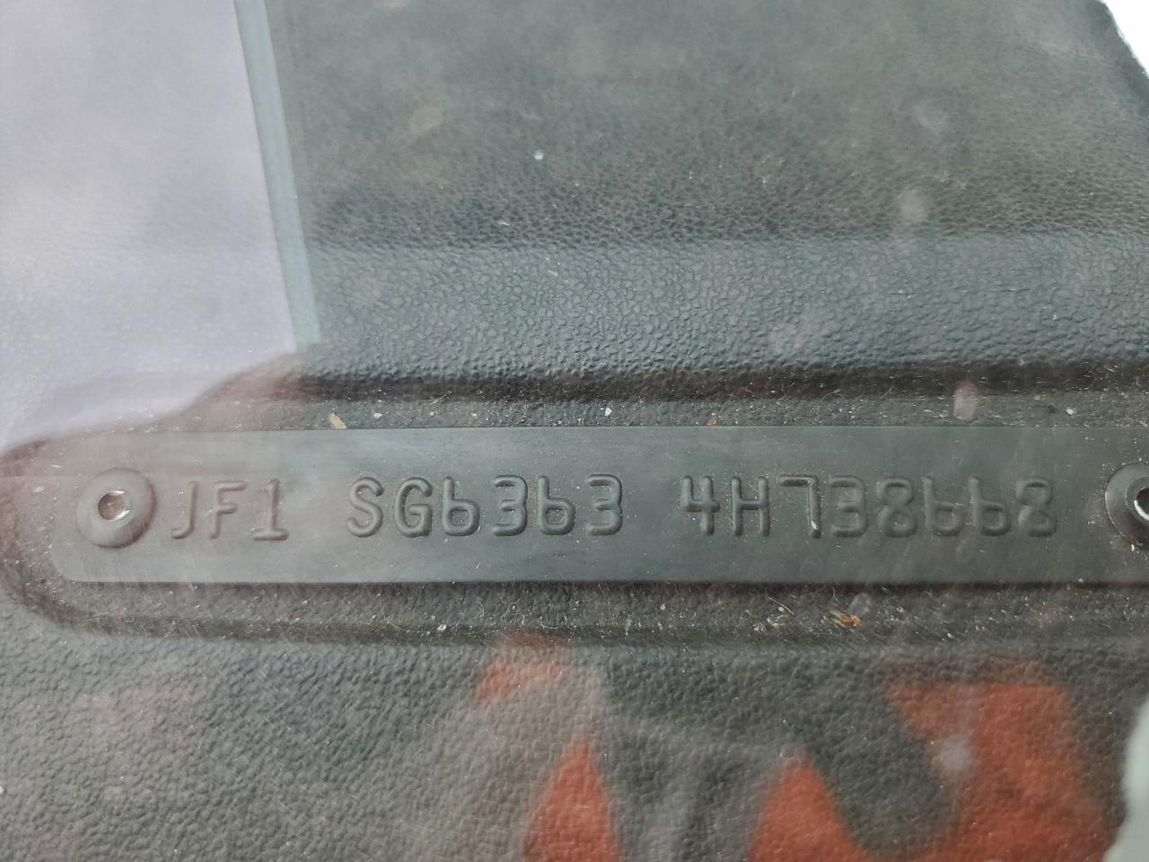 2004 Subaru Forester 2.5X VIN: JF1SG63634H738668 Lot: 93750735