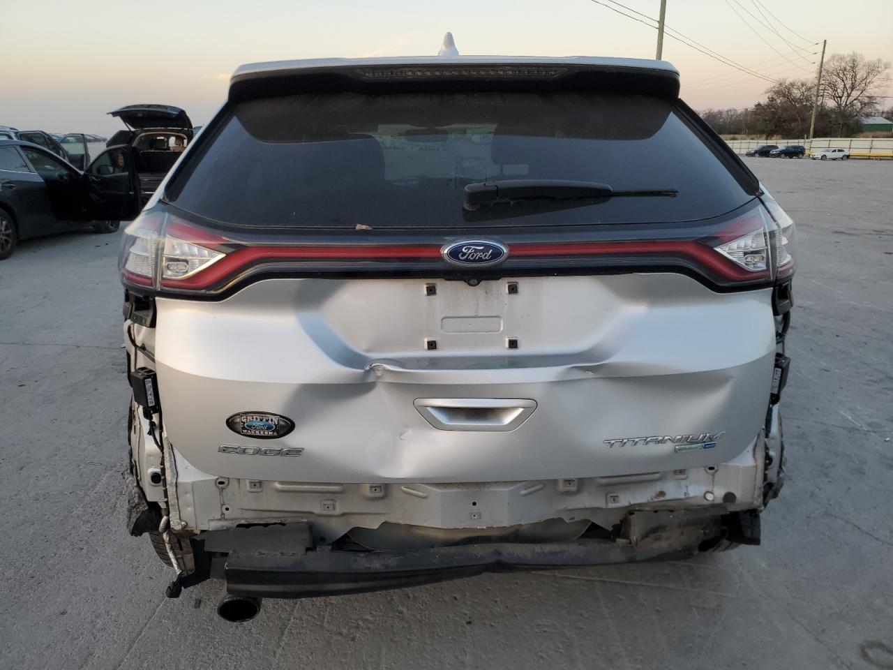 2015 Ford Edge Titanium VIN: 2FMTK4K90FBB71389 Lot: 92818495