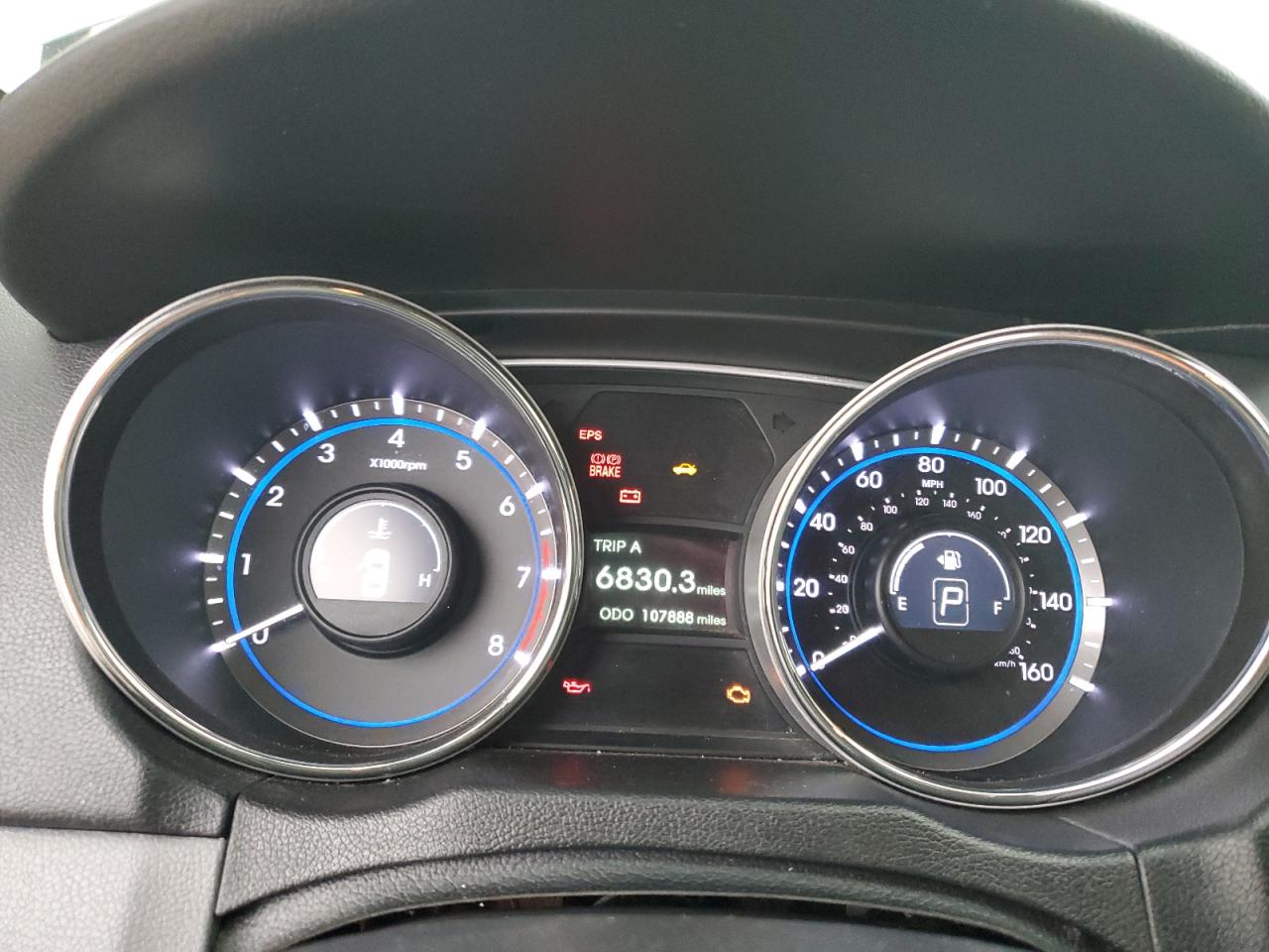 2013 Hyundai Sonata Gls VIN: 5NPEB4AC9DH795848 Lot: 93154115