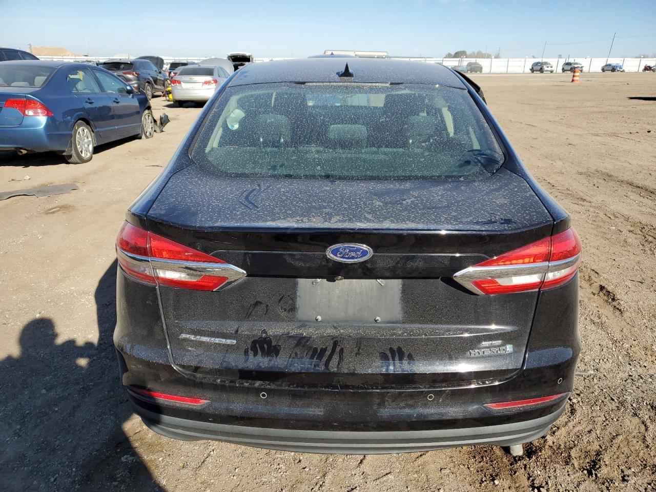 2019 Ford Fusion Se VIN: 3FA6P0LU6KR257662 Lot: 92248095