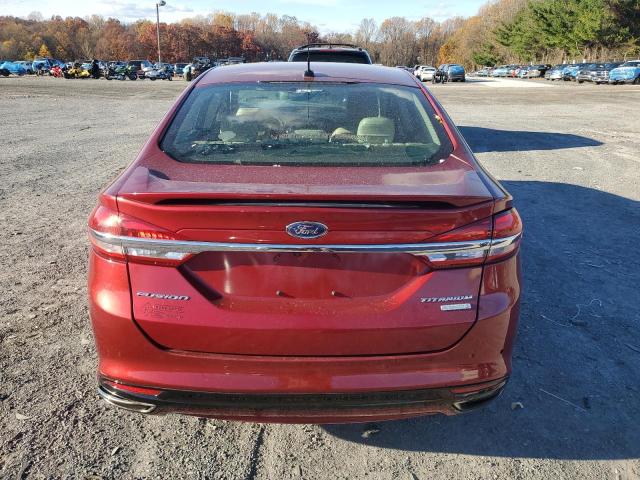  FORD FUSION 2017 Красный