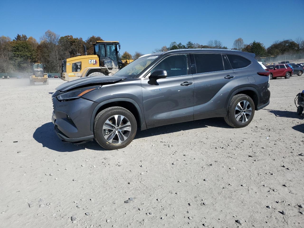 2021 Toyota Highlander Hybrid Xle VIN: 5TDHARAH8MS509202 Lot: 91452235