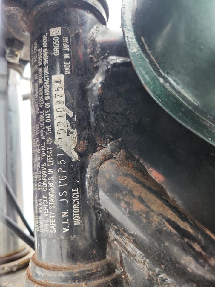 1983 Suzuki Gr650 VIN: JS1GP51A1D2103754 Lot: 92480565