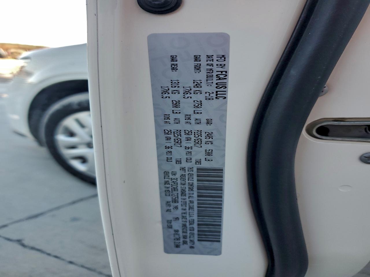 2018 Dodge Journey Se VIN: 3C4PDCAB8JT275088 Lot: 94560545