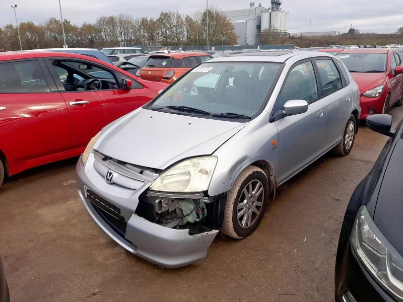 2001 HONDA CIVIC 1.6 I-VTEC SE EXECUTIVE 5DR AUTO for sale at Copart SANDY
