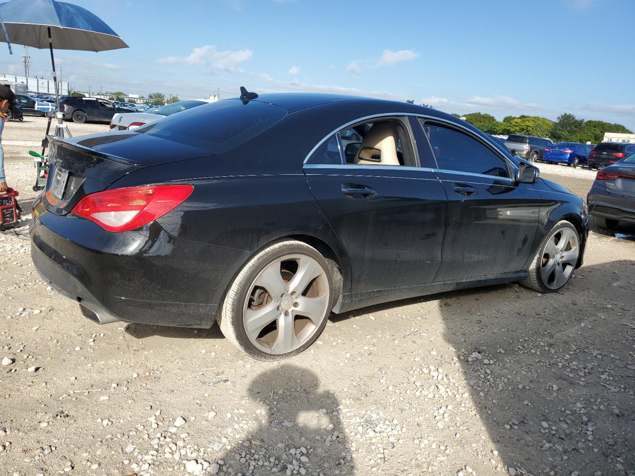 2015 Mercedes-Benz Cla 250 black sedan gas WDDSJ4EB0FN177527 photo #4