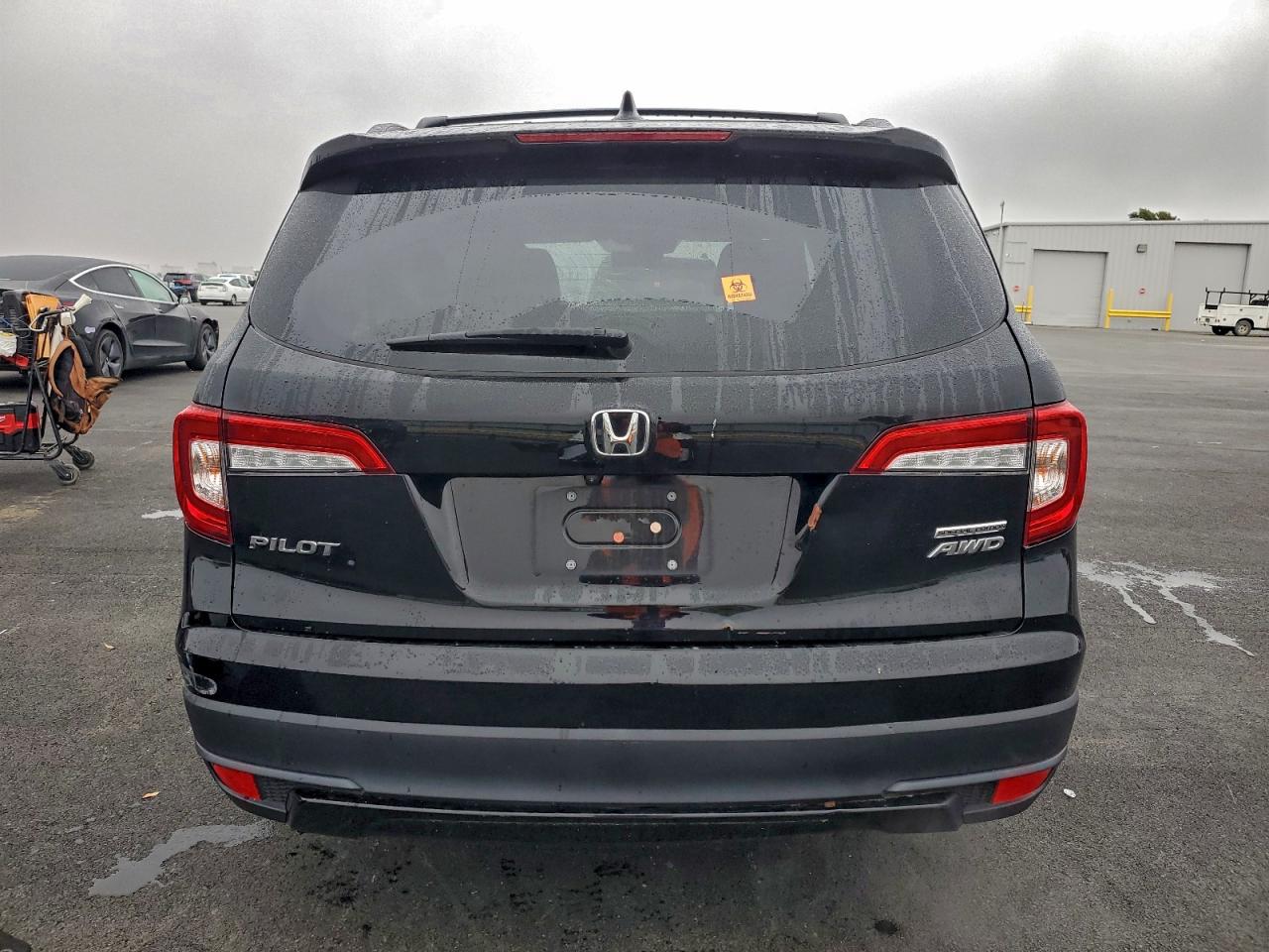2021 Honda Pilot Se VIN: 5FNYF6H24MB057402 Lot: 93651055