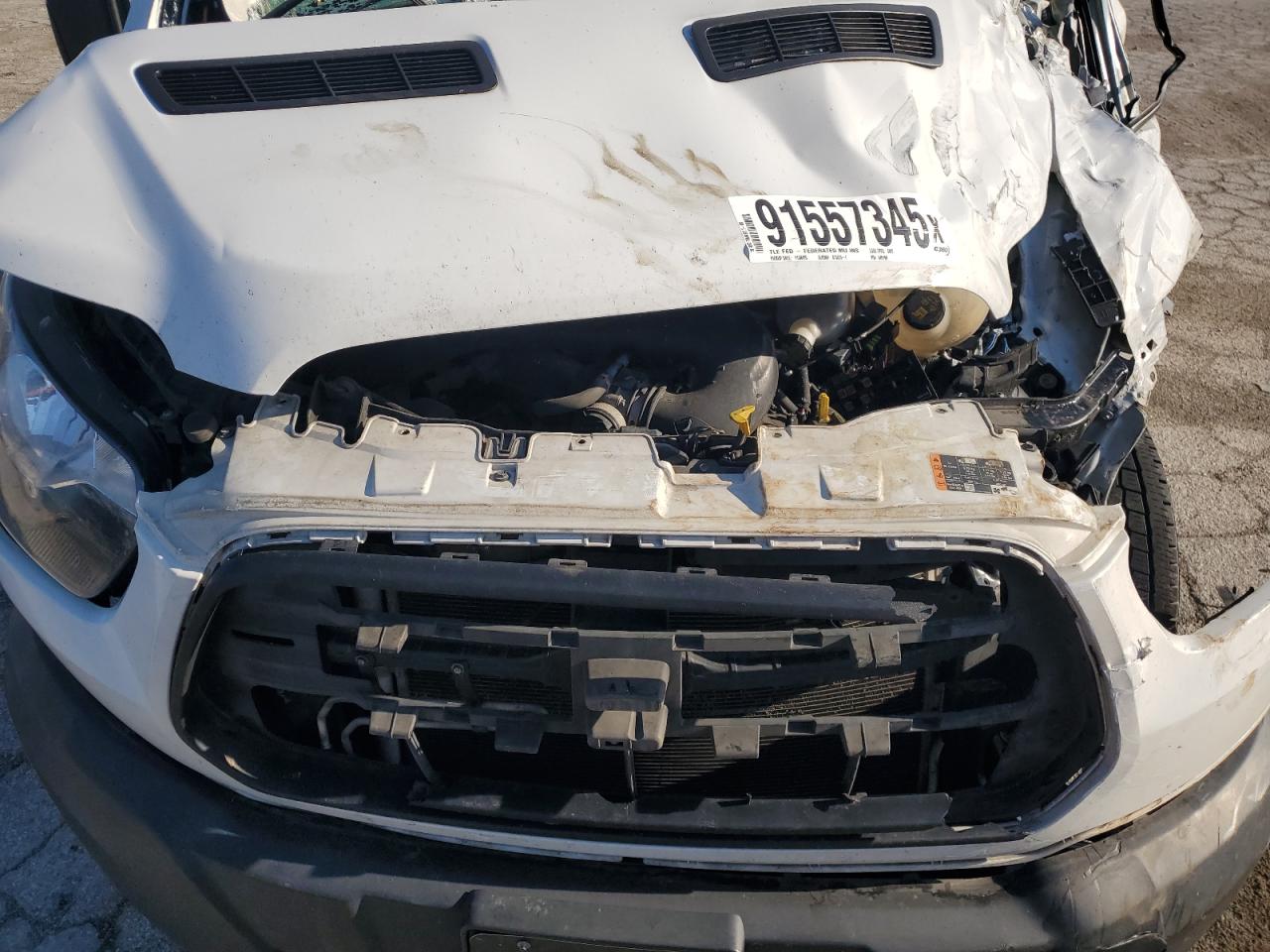 2019 Ford Transit T-250 VIN: 1FTYR1ZM1KKA46190 Lot: 91557345