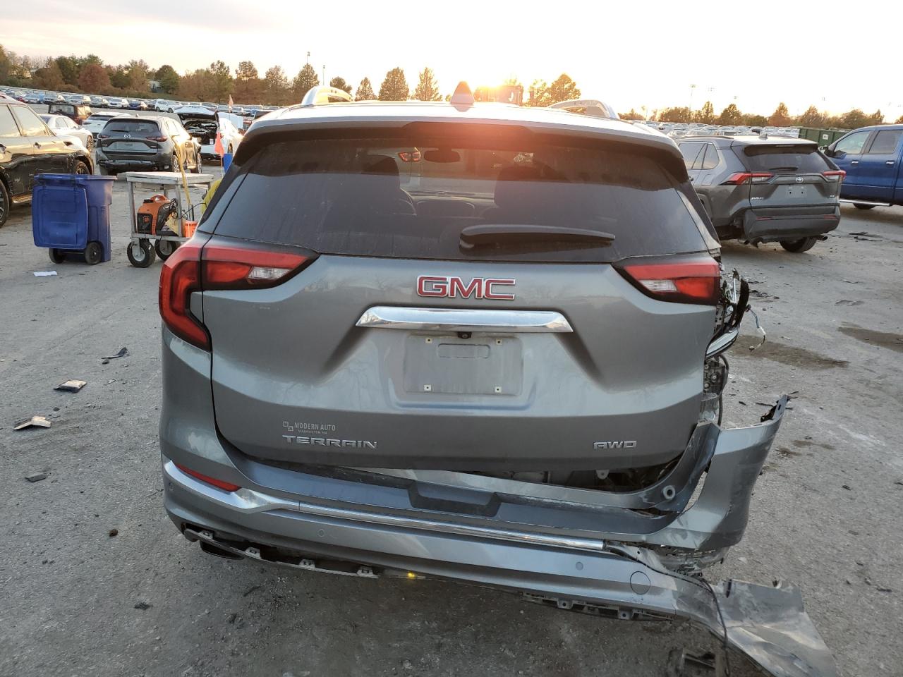 2019 GMC Terrain Denali VIN: 3GKALXEXXKL177448 Lot: 92823415