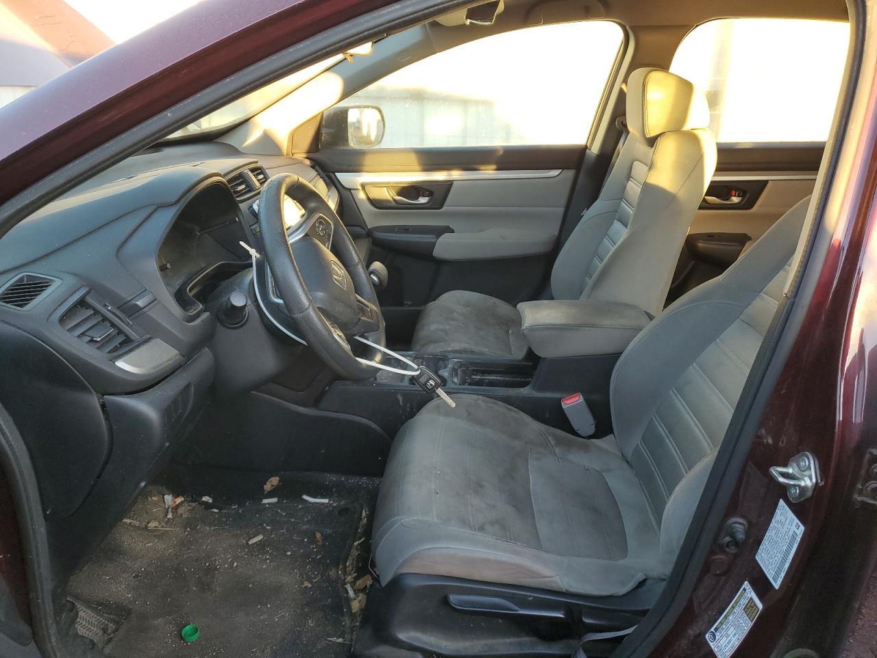 2019 Honda Cr-V Lx VIN: 2HKRW6H33KH215563 Lot: 92181755