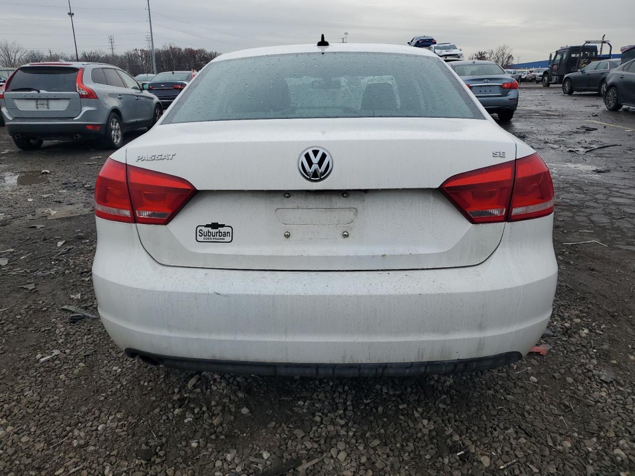 2012 Volkswagen Passat Se VIN: 1VWBH7A33CC093020 Lot: 92694315