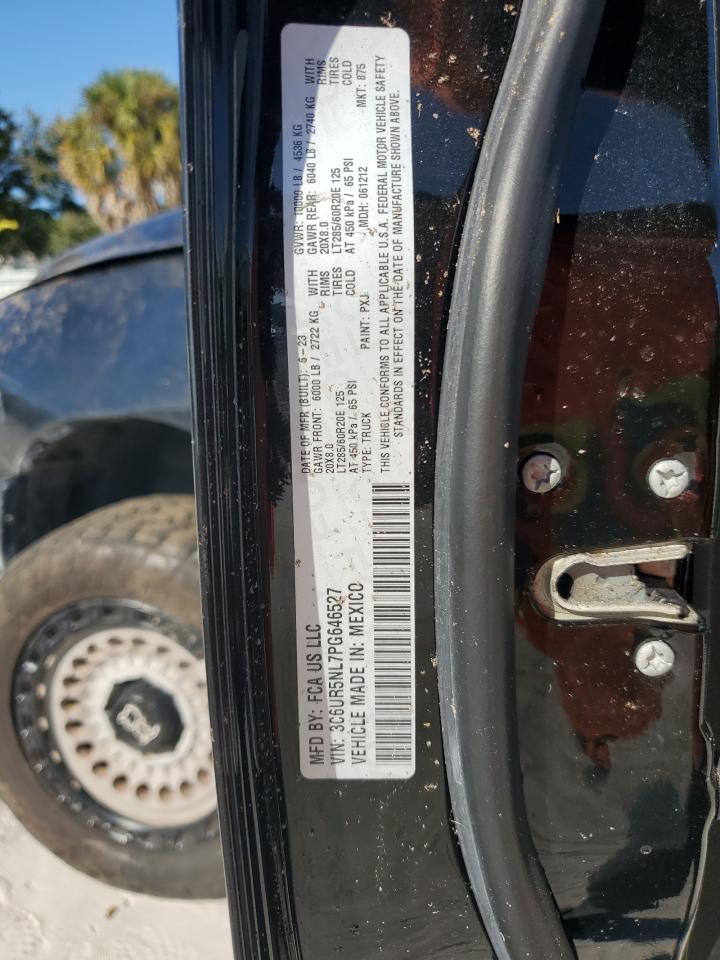 2023 Ram 2500 Laramie VIN: 3C6UR5NL7PG646527 Lot: 93546925