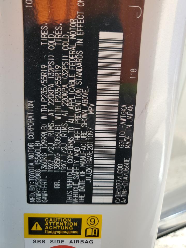 2014 Lexus Rx 350 VIN: JTJZK1BA9E2011097 Lot: 92245175