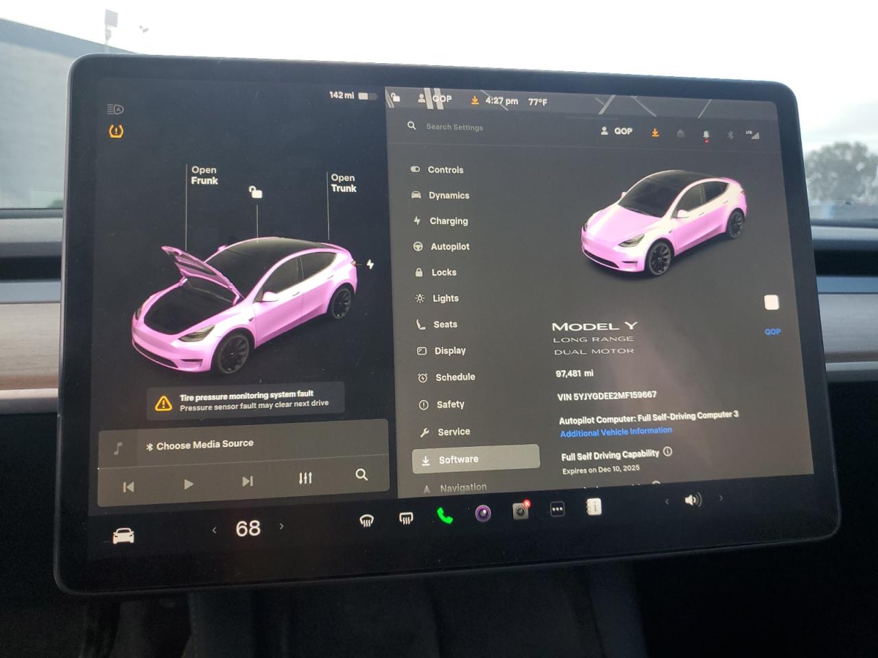 2021 Tesla Model Y VIN: 5YJYGDEE2MF159667 Lot: 92608345