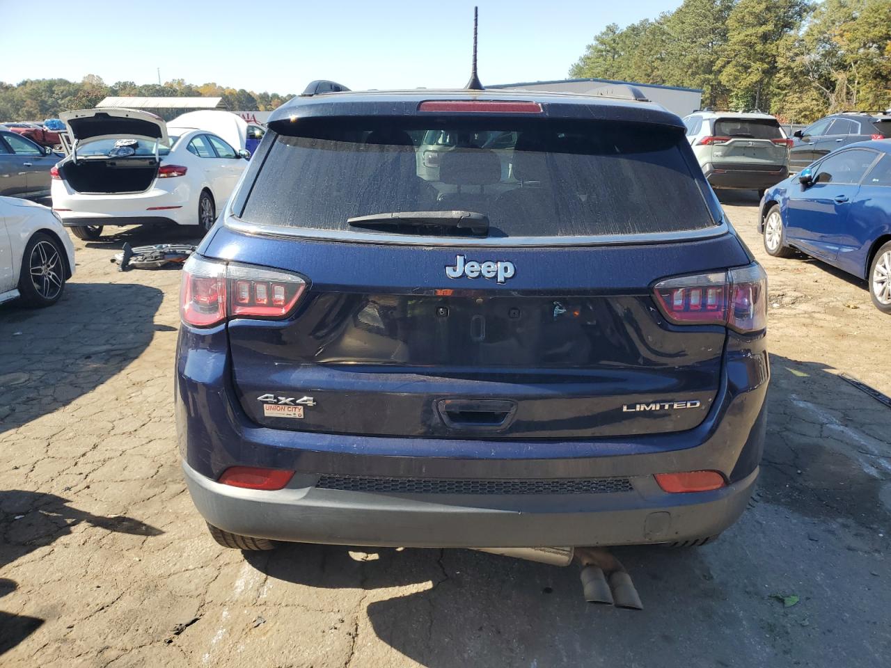 2020 Jeep Compass Limited VIN: 3C4NJDCB5LT200287 Lot: 91409095