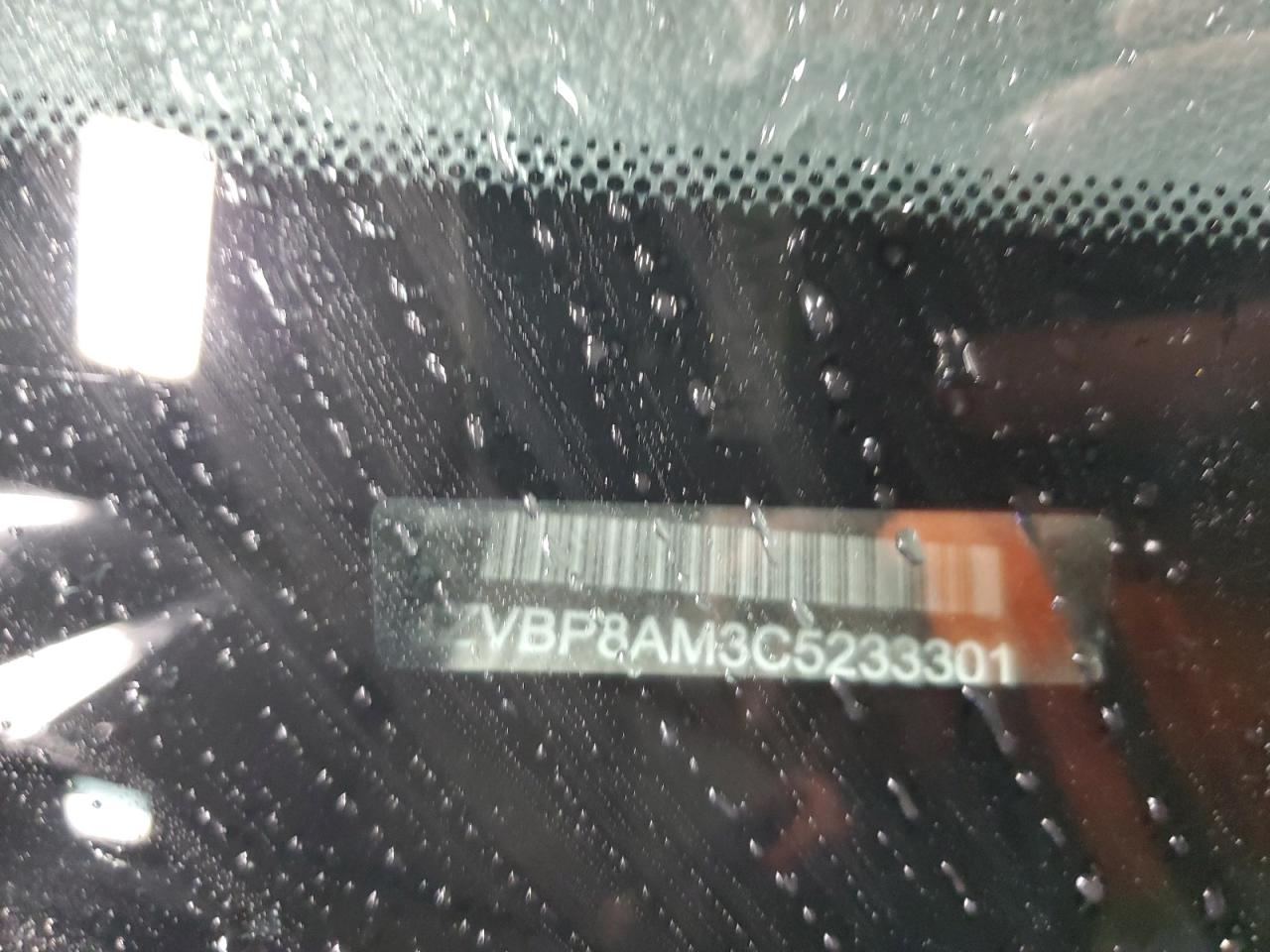 2012 Ford Mustang VIN: 1ZVBP8AM3C5233301 Lot: 91852885