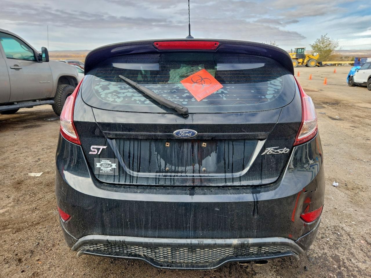 2017 Ford Fiesta St VIN: 3FADP4GX3HM104651 Lot: 93659965