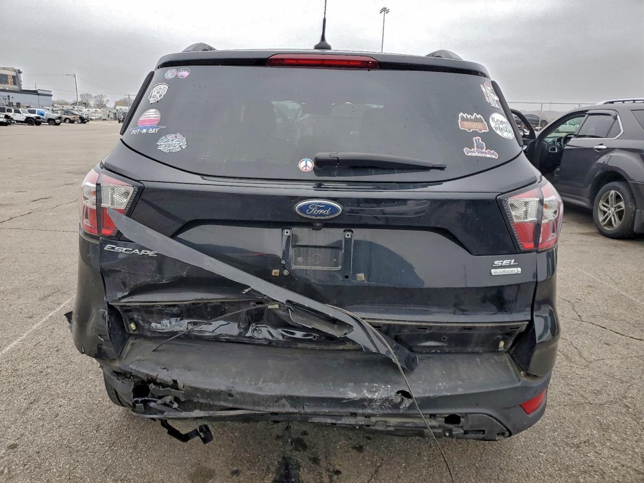2018 Ford Escape Sel VIN: 1FMCU0HD8JUB39842 Lot: 94235505