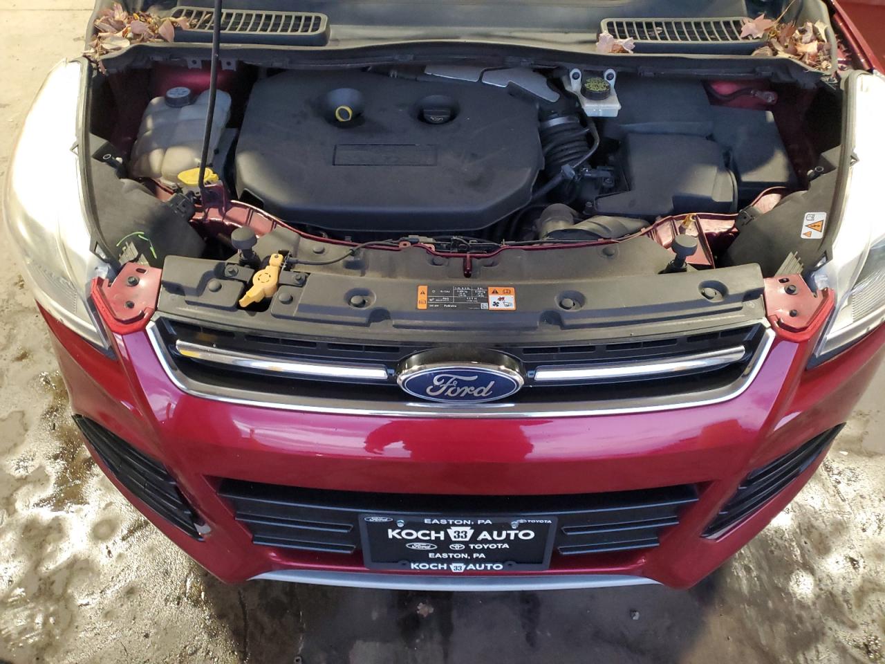 2013 Ford Escape Titanium VIN: 1FMCU0J95DUA28420 Lot: 89819655