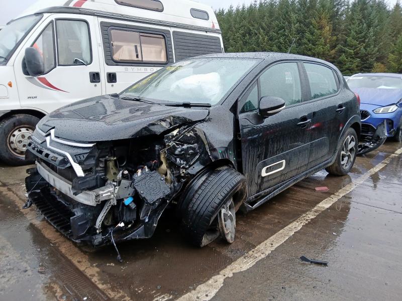 2021 CITROEN C3 1.5 BLUEHDI SHINE 5DR for sale at Copart WHITBURN