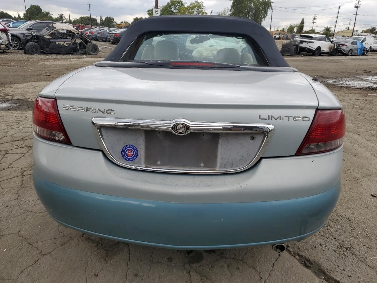 2002 Chrysler Sebring Limited VIN: 1C3EL65R12N300860 Lot: 93384705