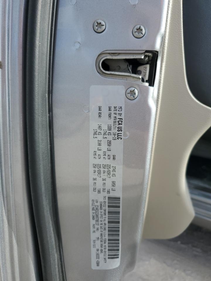 2019 Dodge Grand Caravan Sxt VIN: 2C4RDGCG0KR788137 Lot: 92935235