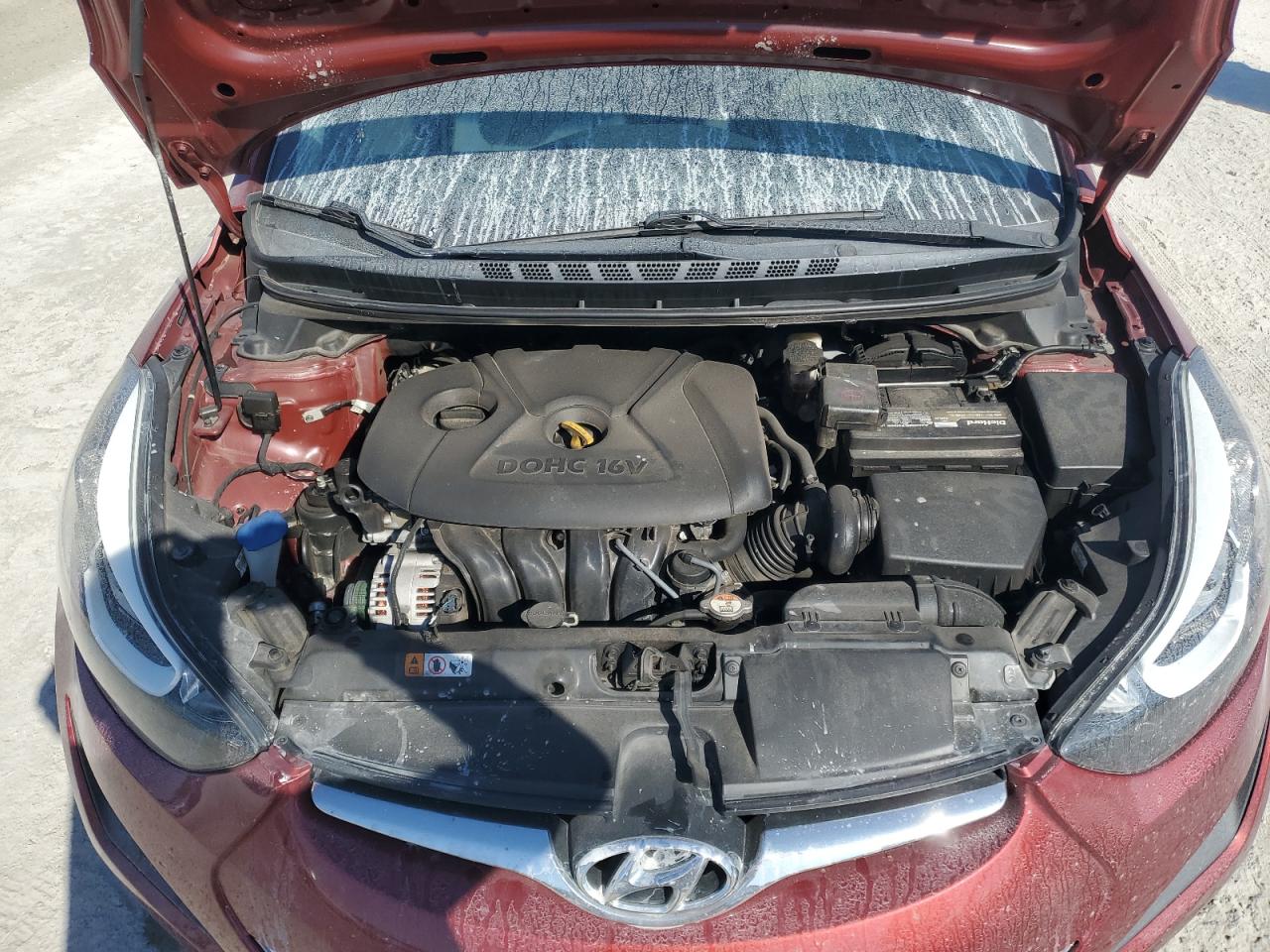 2014 Hyundai Elantra Se VIN: 5NPDH4AE3EH534437 Lot: 93618755