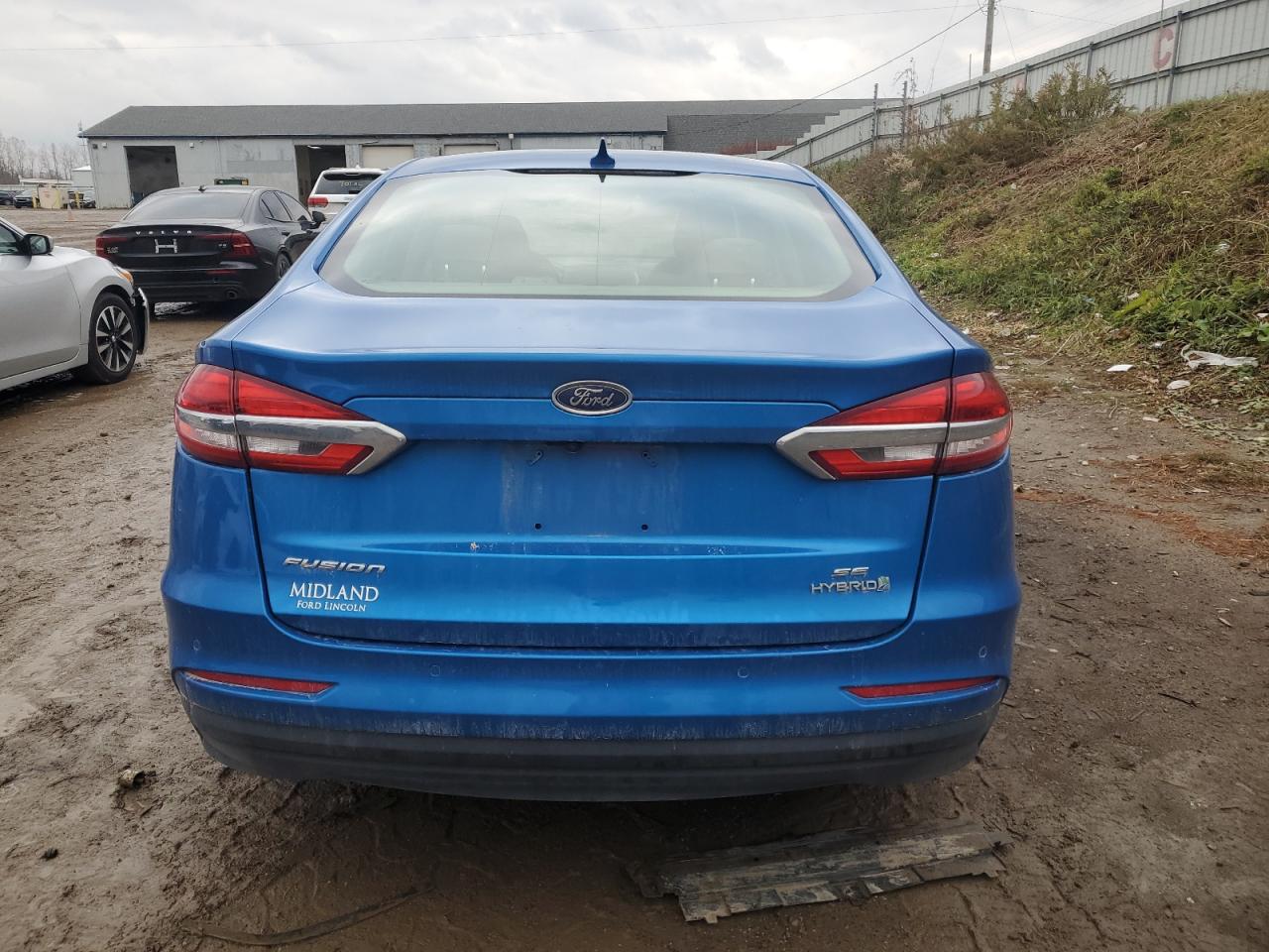 2019 Ford Fusion Se VIN: 3FA6P0LU0KR131135 Lot: 92006805