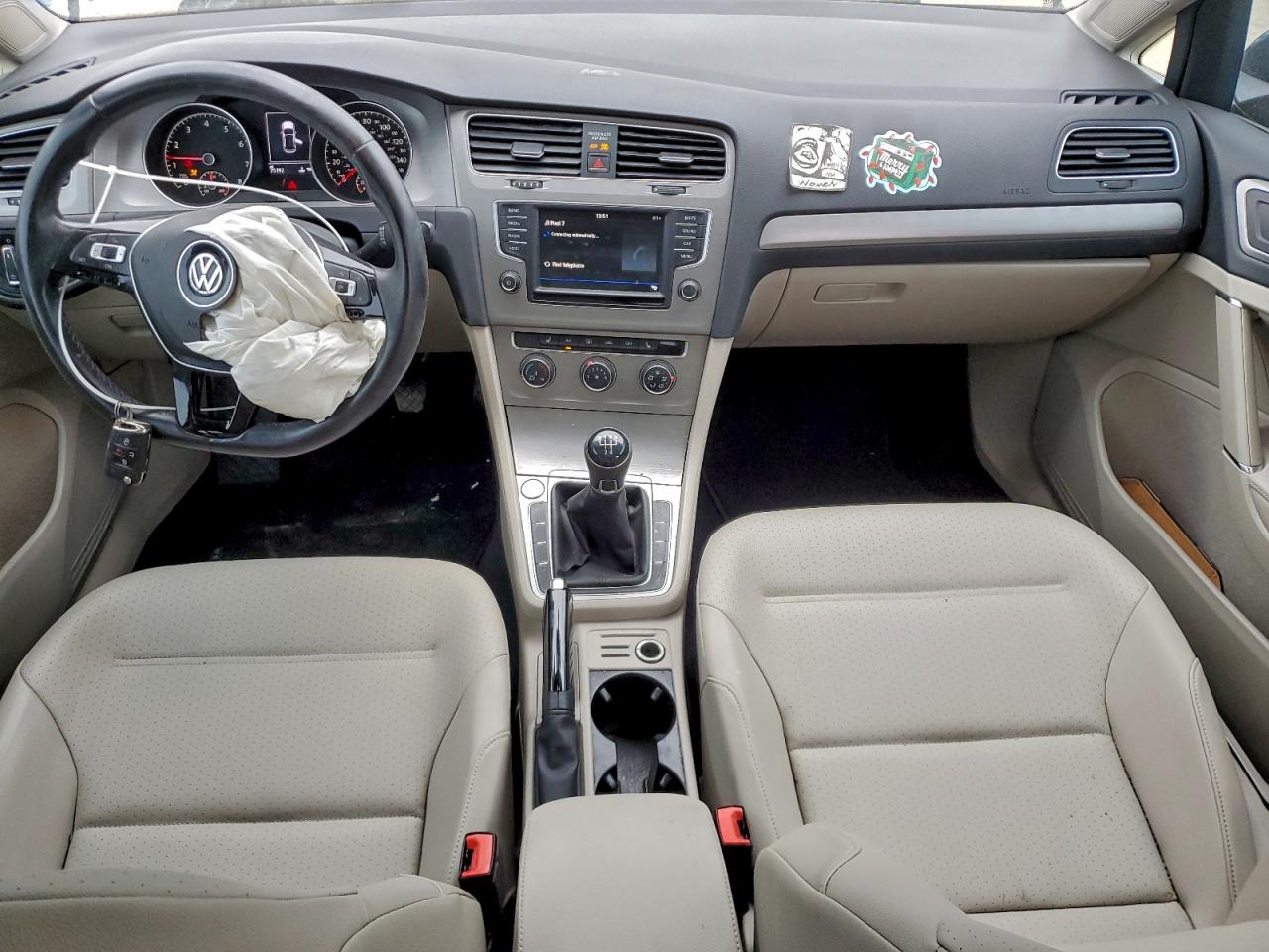 2017 Volkswagen Golf S VIN: 3VW117AU5HM002926 Lot: 94170995