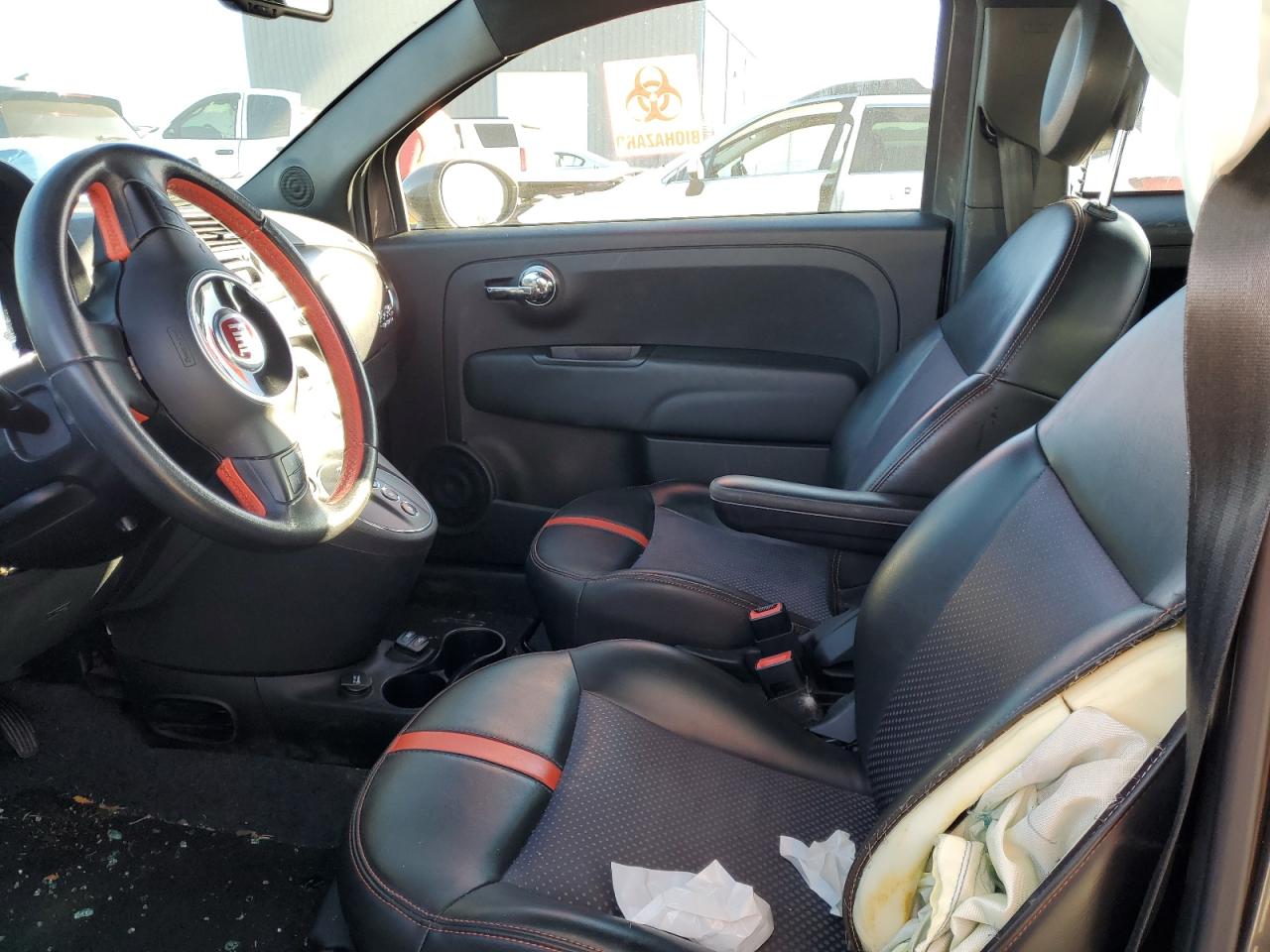 2015 Fiat 500 Electric VIN: 3C3CFFGE7FT677904 Lot: 91029315