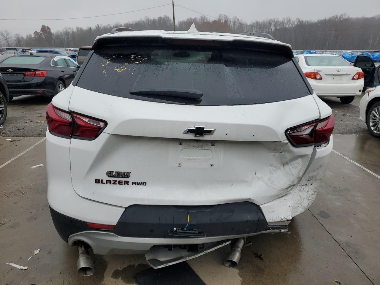 2022 Chevrolet Blazer 2Lt VIN: 3GNKBHR47NS192273 Lot: 93460455