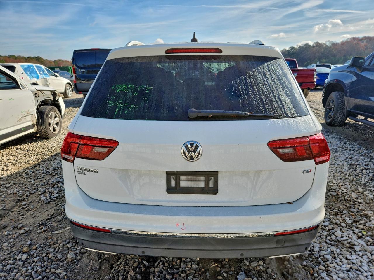 2018 Volkswagen Tiguan Sel Premium VIN: 3VV5B7AXXJM214658 Lot: 94213635