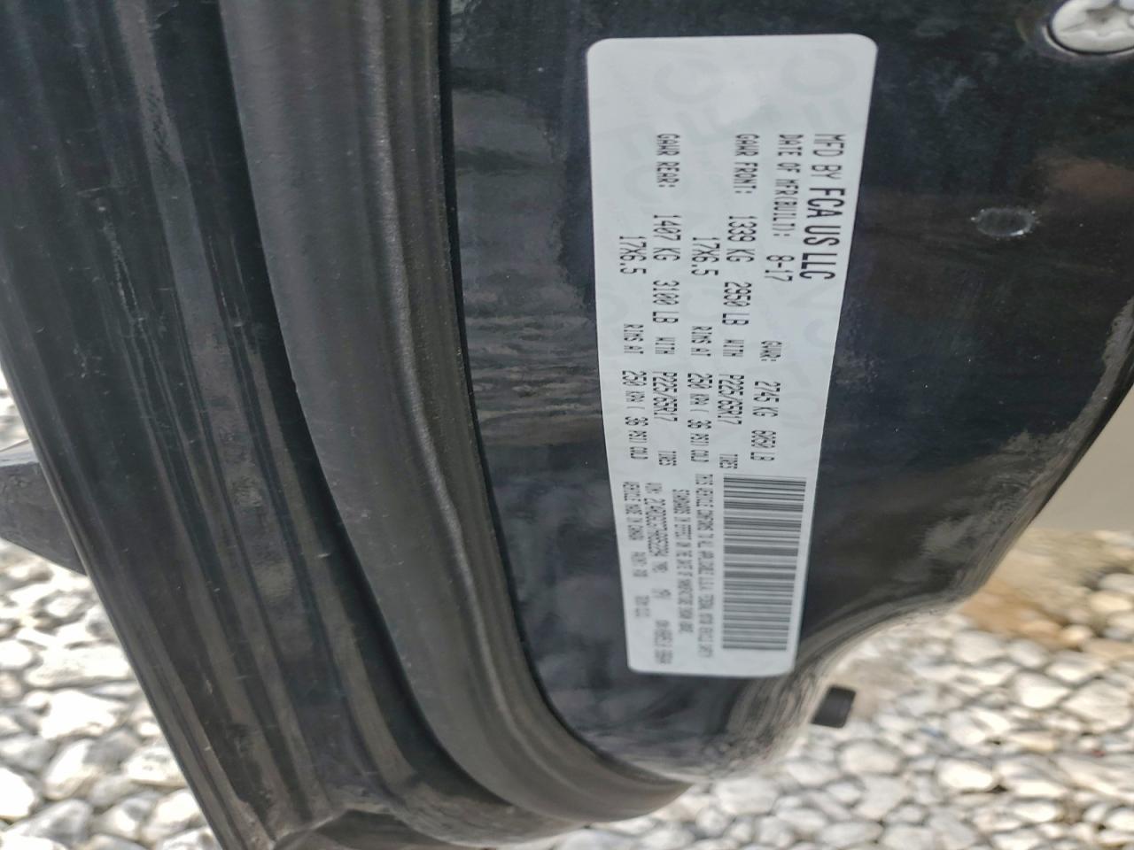 2017 Dodge Grand Caravan Sxt VIN: 2C4RDGCG7HR852294 Lot: 92709105