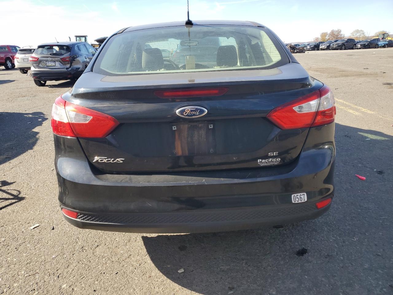 2012 Ford Focus Se VIN: 1FAHP3F29CL240875 Lot: 90867225