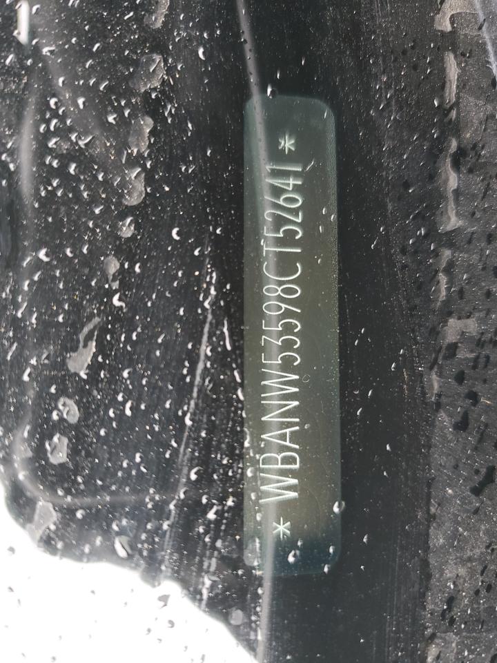 2008 BMW 550 I VIN: WBANW53598CT52641 Lot: 93544105