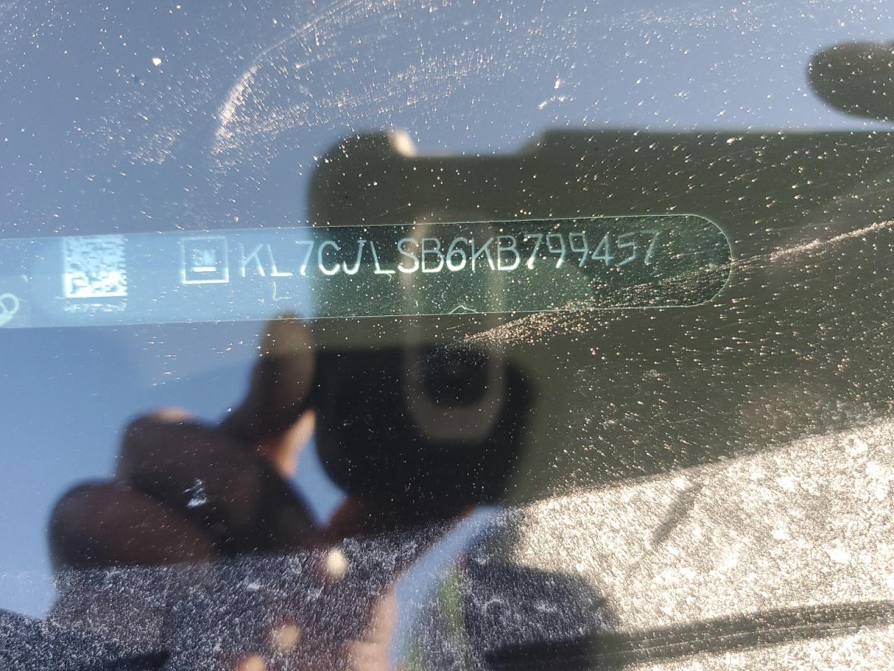 2019 Chevrolet Trax 1Lt VIN: KL7CJLSB6KB799457 Lot: 93535605