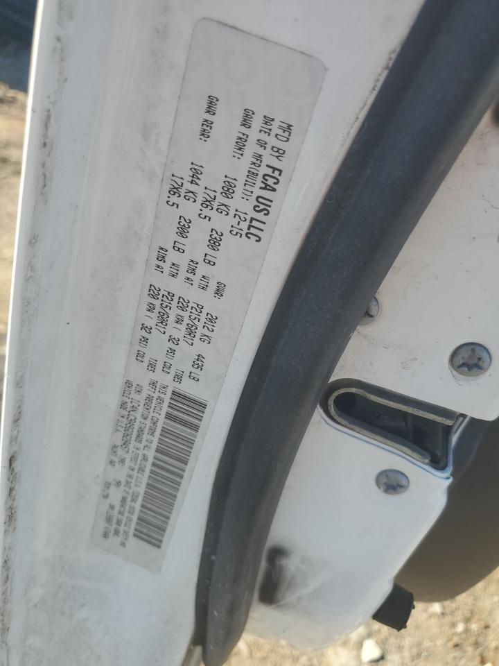 2016 Jeep Compass Sport VIN: 1C4NJCBA9GD628457 Lot: 92306835