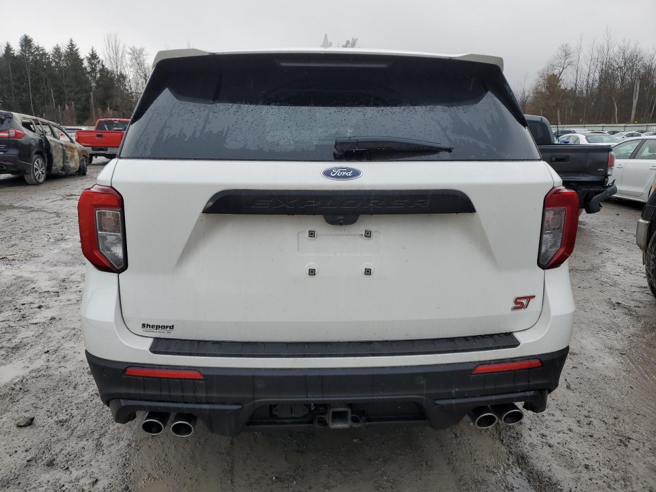 2022 Ford Explorer St VIN: 1FM5K8GC6NGB15372 Lot: 92419575
