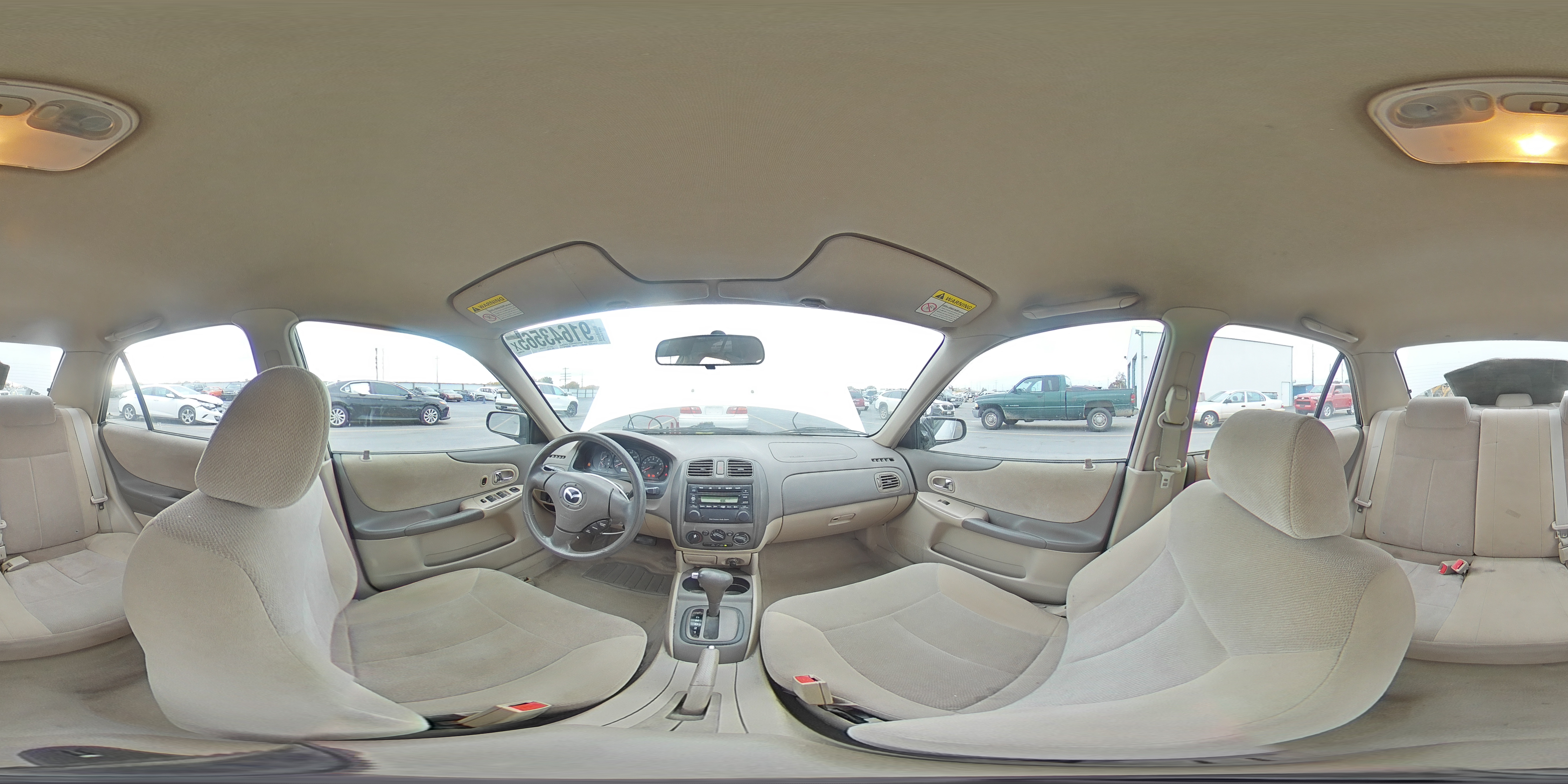 2003 Mazda Protege Dx VIN: JM1BJ225030132335 Lot: 91643565