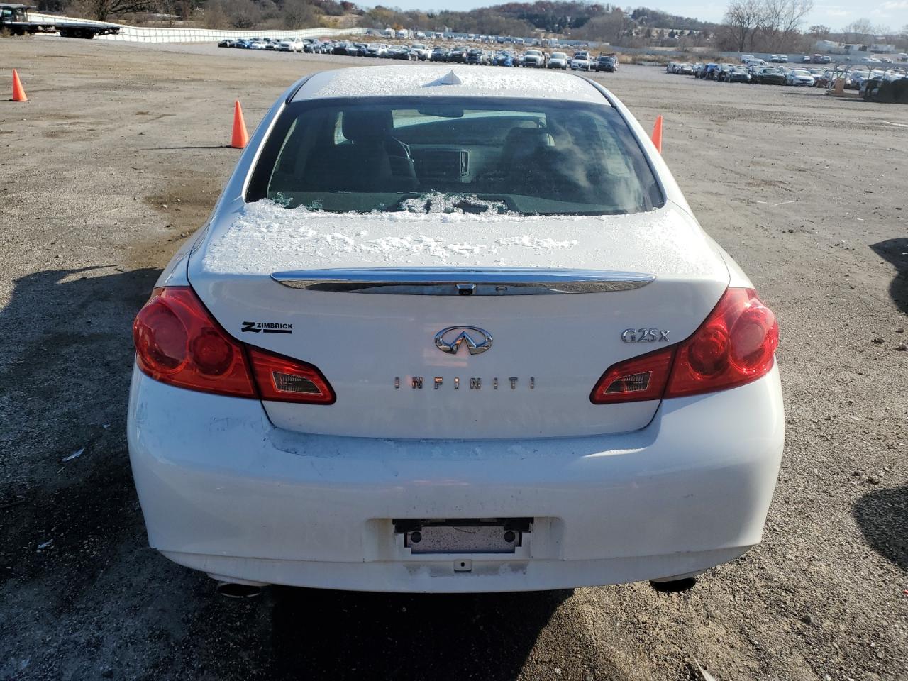 2011 Infiniti G25 VIN: JN1DV6ARXBM450692 Lot: 91884675